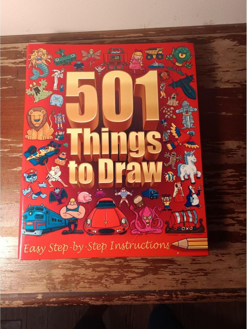 501 Things to Draw Original 2009 Top That Kids Never Used